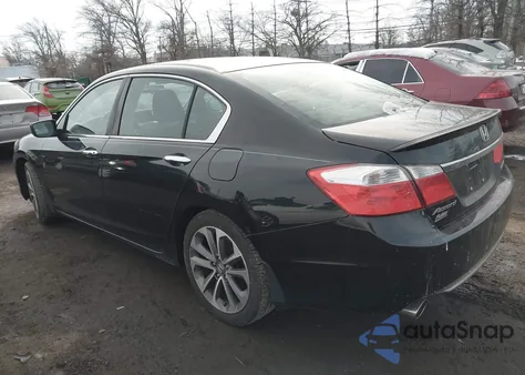 2014 Honda Accord Sport из США, поврежденный, VIN 1HGCR2F50EA046562